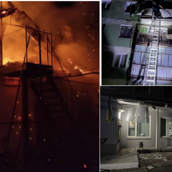 Russia Shelled Residential Sector of Dnipro Region