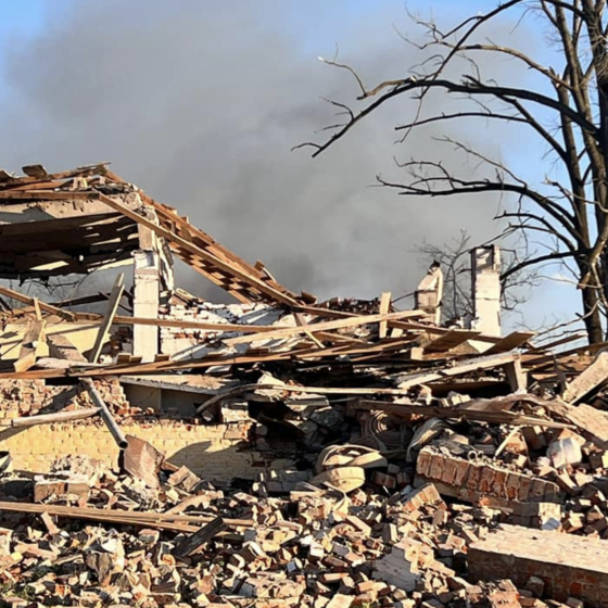 Rocket Shelling of the Chernihiv Region