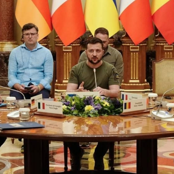 The Meeting of Leaders of European States Has Begun