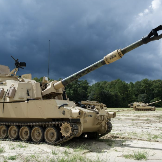 Artillery “M109” Ukraine From the UK
