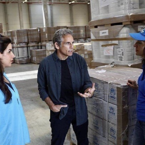 The Arrival of Ben Stiller in Ukraine
