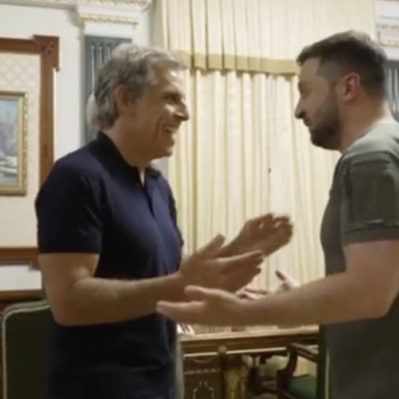 Ben Stiller Met With Volodymyr Zelenskyy