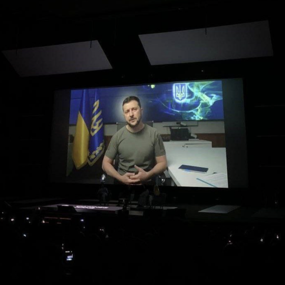 Zelenskyy Performed at “Cannes Lions”