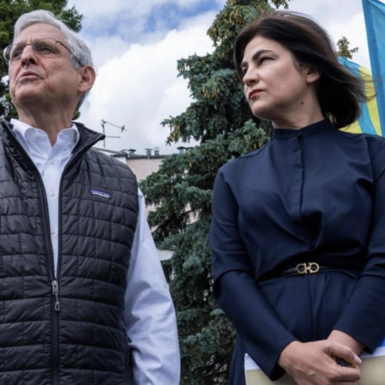 US Attorney General Arrives in Ukraine