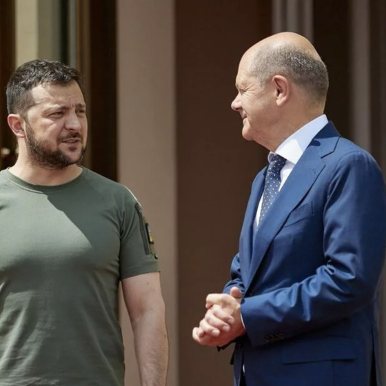 Scholz: Germany Will Continue Massively Supporting Ukraine