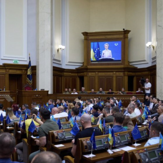 Address of Ursula Von der Leyen to the Parliament of Ukraine