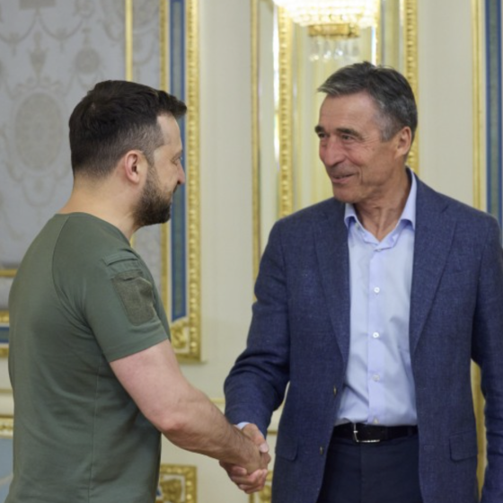 Ex-NATO Secretary-General Arrived in Kyiv to Open a Meeting on Security of Ukraine