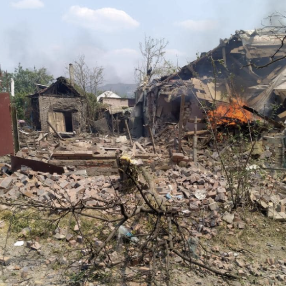 Russia Fired the Donetsk Region From the MLRS