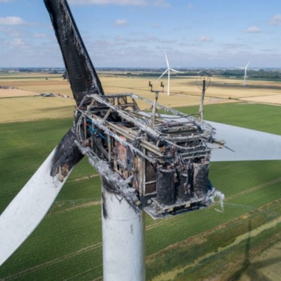 The Occupiers to Connect the Ukrainian Wind Station to the Crimean Network