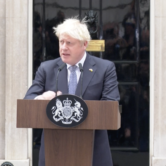 Boris Johnson Quits as Tory Leader and a PM