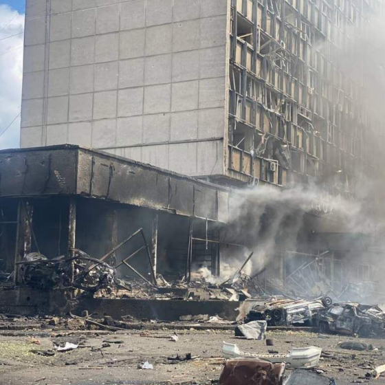 Russian Missile Strike. Vinnytsia 07/14/2022