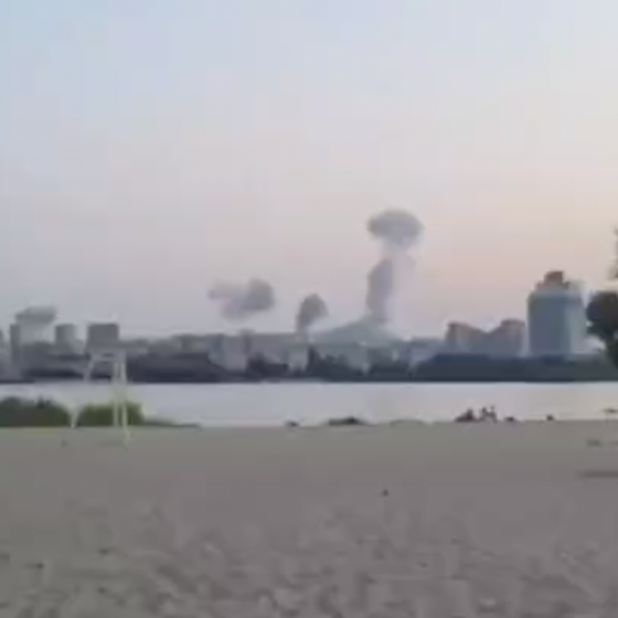 Rocket Shelling of Dnipro City