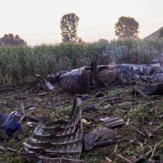 Ukrainian Plane Crashed in Greece