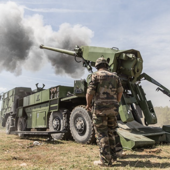 French “Caesar” Tanks Are Already on the Way to Ukraine