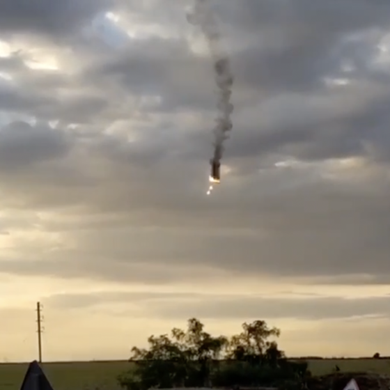 Ukraine Shot Down Russian Attack Aircraft Over Kherson Region