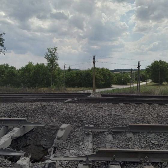 Zaporizhzhia Partisans Blew Up the Railway
