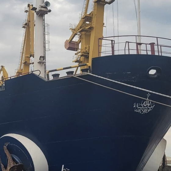 The First Vessel Carrying Ukrainian Grain Passed the Black Sea Corridor