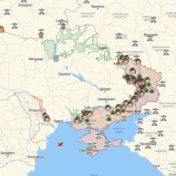 The War in Ukraine. 163 Days of Resist