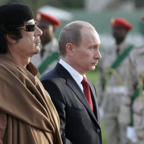 Putin Was Compared to Muammar Gaddafi