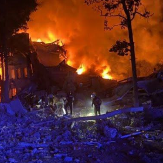 Night Shelling of Kharkiv. August 18