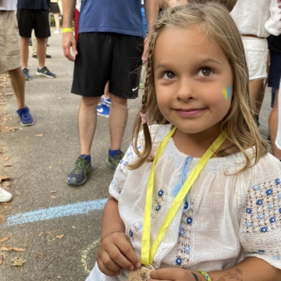 A Run in Support of Ukraine in New York