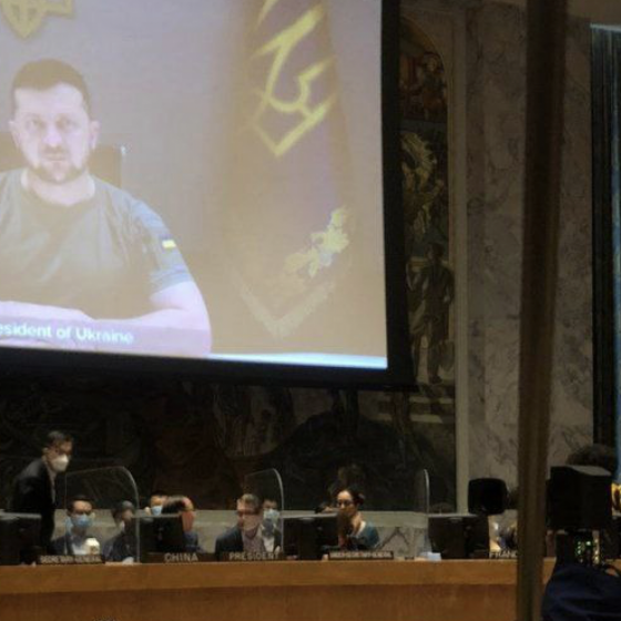 Russia Tried to Disrupt Zelenskyy’s Appeal to the UN Security Council