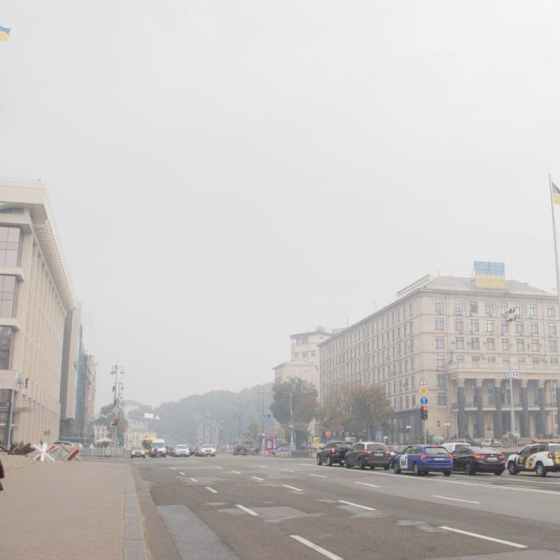 Peatlands Are Burning Near Kyiv