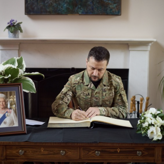 Zelenskyy Honored the Blessed Memory of Elizabeth II