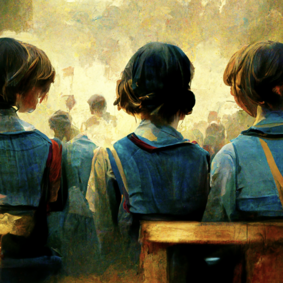 Encouraged Schoolchildren to Go the War