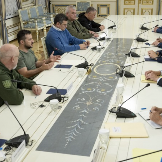 Meeting of the President of Ukraine and Defense Ministers of Denmark and Estonia