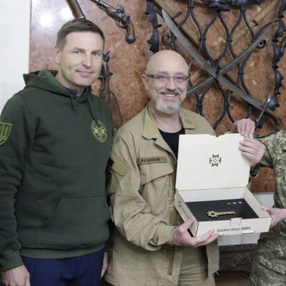 Minister of Defense of Estonia Arrived in Ukraine