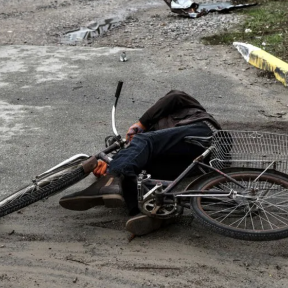422 Corpses of a Ukrainian on the Streets of Bucha