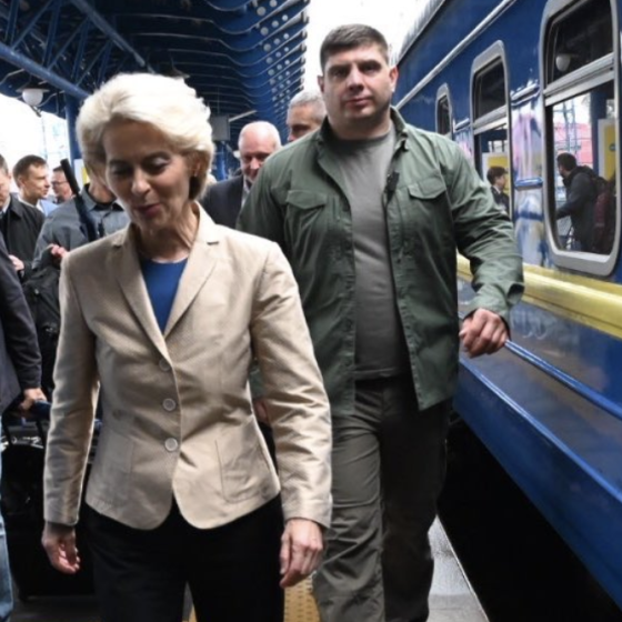Ursula von der Leyen Arrived in Kyiv