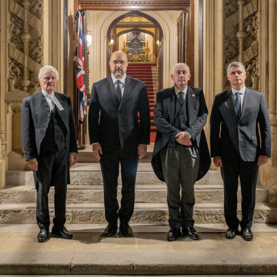 Ukrainian PM Met With British MFA and Speakers of Houses 