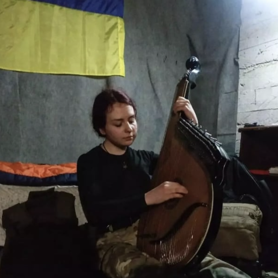 Paramedic Ptashka From “Azov” Appeared on Propaganda News