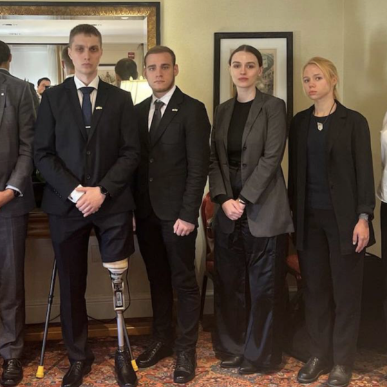 Families of the Regiment “Azov” Met With the Red Cross