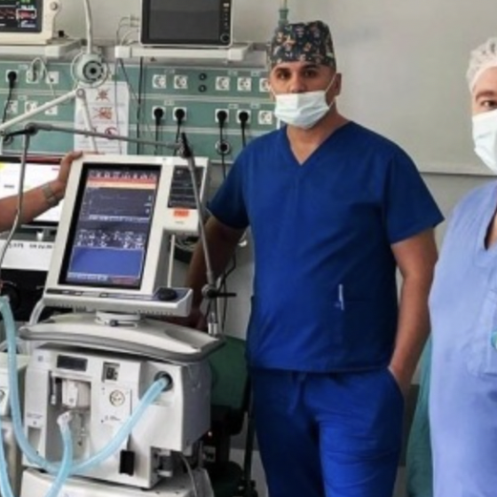 The US Donated Equipment for $160.000 to the Ukrainian Hospital