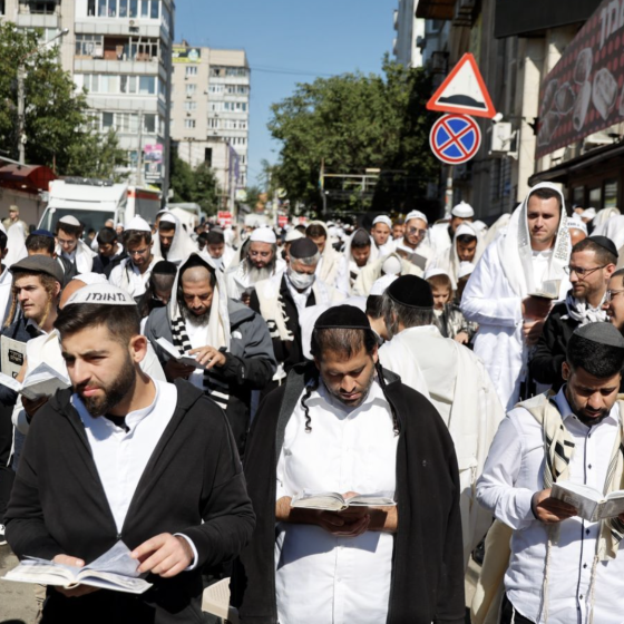 The Russians Attacked the Hasidic Jews in Ukraine