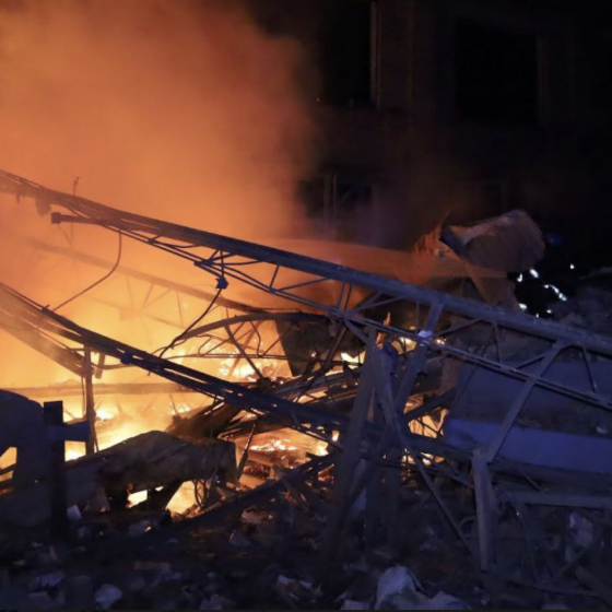 Russian Shelling of Kharkiv