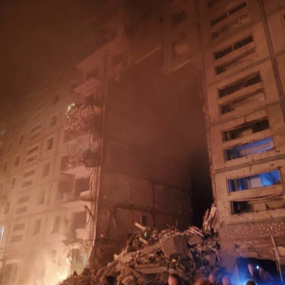 12 Russian Missiles on Zaporizhzhia