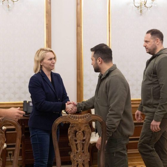 An Emergency Meeting of the President of Ukraine With US Diplomats