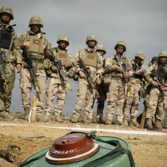 Ukrainian Armed Forces Trainings Started in the UK