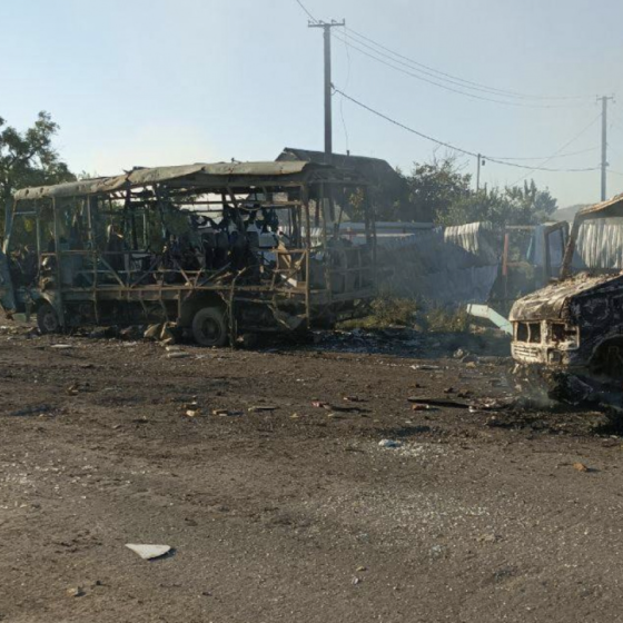 Russians Shot Evacuation Column Near Kherson