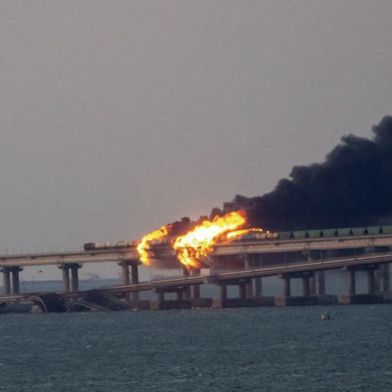 The Explosion on the Crimean Bridge