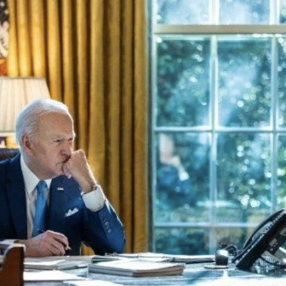 Dialogue Between Zelensky and Biden Regarding the Russian Terrorist Attack