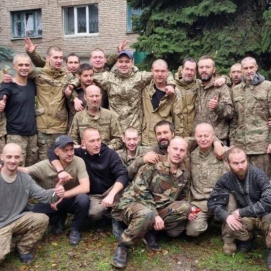 Another 32 Ukrainian Soldiers Returned to Home