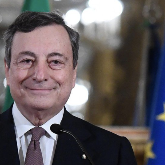 Zelenskyy and Mario Draghi Dialogue