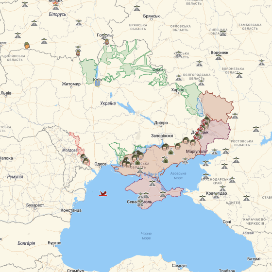 War in Ukraine. Day 233