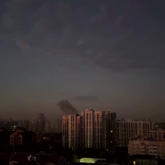 Russia Attacked Kyiv With Kamikaze Drones “Shahed-136”