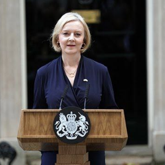 Liz Truss Leaves